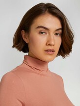 Langarmshirt mit LENZING™ ECOVERO™ - Frauen - clay rose Langarmshirt mit LENZING™ ECOVERO™ - Frauen - clay rose - 9 - TOM TAILOR Denim