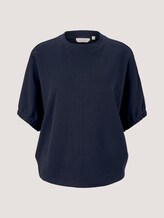 T-Shirt mit Bio-Baumwolle - Frauen - Sky Captain Blue T-Shirt mit Bio-Baumwolle - Frauen - Sky Captain Blue - 7 - TOM TAILOR Denim