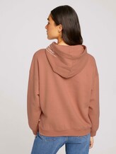 Hoodie mit Bio-Baumwolle - Frauen - clay rose Hoodie mit Bio-Baumwolle - Frauen - clay rose - 2 - TOM TAILOR Denim