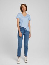 T-shirt van biologisch katoen met print - Vrouwen - bel air blue T-shirt van biologisch katoen met print - Vrouwen - bel air blue - 3 - TOM TAILOR Denim