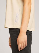 T-Shirt mit Print aus Bio-Baumwolle - Frauen - soft creme beige T-Shirt mit Print aus Bio-Baumwolle - Frauen - soft creme beige - 10 - TOM TAILOR Denim