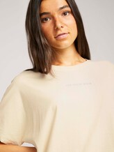 T-Shirt mit Print aus Bio-Baumwolle - Frauen - soft creme beige T-Shirt mit Print aus Bio-Baumwolle - Frauen - soft creme beige - 9 - TOM TAILOR Denim