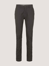 Travis slim chino trousers with organic cotton - Men - anthra black minimal design Travis slim chino trousers with organic cotton - Men - anthra black minimal design - 7 - TOM TAILOR