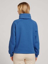 Sweatshirt mit Rollkragen - Frauen - sicilian blue Sweatshirt mit Rollkragen - Frauen - sicilian blue - 2 - TOM TAILOR Denim