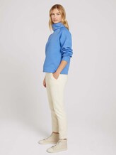 Sweatshirt mit Rollkragen - Frauen - sicilian blue Sweatshirt mit Rollkragen - Frauen - sicilian blue - 3 - TOM TAILOR Denim