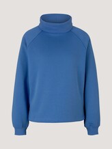 Sweatshirt mit Rollkragen - Frauen - sicilian blue Sweatshirt mit Rollkragen - Frauen - sicilian blue - 7 - TOM TAILOR Denim