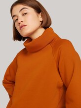 Long-sleeved shirt made of sustainable cotton - Women - gold flame orange Long-sleeved shirt made of sustainable cotton - Women - gold flame orange - 9 - TOM TAILOR Denim