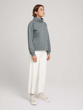 Shirt met lange mouwen, gemaakt van duurzaam katoen - Vrouwen - grey mint Shirt met lange mouwen, gemaakt van duurzaam katoen - Vrouwen - grey mint - 3 - TOM TAILOR Denim
