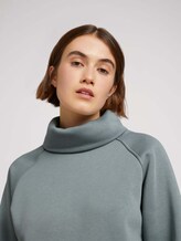 Shirt met lange mouwen, gemaakt van duurzaam katoen - Vrouwen - grey mint Shirt met lange mouwen, gemaakt van duurzaam katoen - Vrouwen - grey mint - 9 - TOM TAILOR Denim