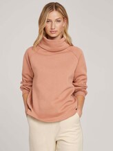 Sweatshirt mit Rollkragen - Frauen - clay rose Sweatshirt mit Rollkragen - Frauen - clay rose - 5 - TOM TAILOR Denim