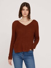 textured sweater - Women - amber brown textured sweater - Women - amber brown - 1 - TOM TAILOR Denim