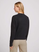 Cardigan mit recyceltem Polyester - Frauen - deep black Cardigan mit recyceltem Polyester - Frauen - deep black - 2 - TOM TAILOR Denim