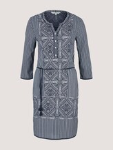 Gemustertes Tunika Kleid - Frauen - navy white ethno design Gemustertes Tunika Kleid - Frauen - navy white ethno design - 7 - TOM TAILOR