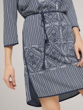 Gemustertes Tunika Kleid - Frauen - navy white ethno design Gemustertes Tunika Kleid - Frauen - navy white ethno design - 9 - TOM TAILOR