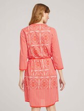 Gemustertes Tunika Kleid - Frauen - red white ethno design Gemustertes Tunika Kleid - Frauen - red white ethno design - 2 - TOM TAILOR