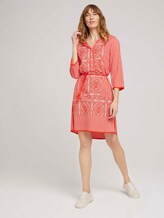 Gemustertes Tunika Kleid - Frauen - red white ethno design Gemustertes Tunika Kleid - Frauen - red white ethno design - 3 - TOM TAILOR