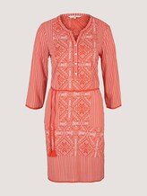 Gemustertes Tunika Kleid - Frauen - red white ethno design Gemustertes Tunika Kleid - Frauen - red white ethno design - 7 - TOM TAILOR