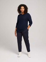 Plus - Pullover aus Bio-Baumwolle - Frauen - Sky Captain Blue Plus - Pullover aus Bio-Baumwolle - Frauen - Sky Captain Blue - 3 - My True Me
