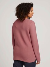 Plus - Pullover aus Bio-Baumwolle - Frauen - Dusty Rose Pink Plus - Pullover aus Bio-Baumwolle - Frauen - Dusty Rose Pink - 2 - My True Me