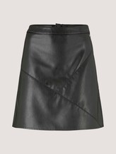 Mini skirt in a leather look - Women - deep black Mini skirt in a leather look - Women - deep black - 7 - TOM TAILOR Denim