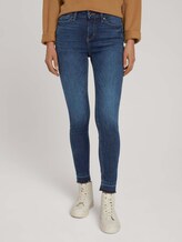 Nela extra skinny jeans with organic cotton - Women - Used Dark Stone Blue Denim Nela extra skinny jeans with organic cotton - Women - Used Dark Stone Blue Denim - 1 - TOM TAILOR Denim