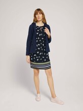 Kleid mit Blumenmuster - Frauen - navy floral design Kleid mit Blumenmuster - Frauen - navy floral design - 3 - TOM TAILOR