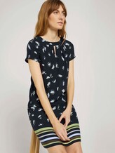 Kleid mit Blumenmuster - Frauen - navy floral design Kleid mit Blumenmuster - Frauen - navy floral design - 5 - TOM TAILOR