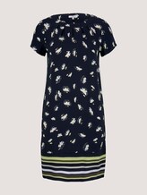 Kleid mit Blumenmuster - Frauen - navy floral design Kleid mit Blumenmuster - Frauen - navy floral design - 7 - TOM TAILOR