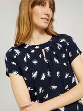 Kleid mit Blumenmuster - Frauen - navy floral design Kleid mit Blumenmuster - Frauen - navy floral design - 9 - TOM TAILOR