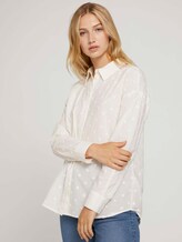 oversized overhemdblouse - Vrouwen - Gardenia White oversized overhemdblouse - Vrouwen - Gardenia White - 5 - TOM TAILOR Denim