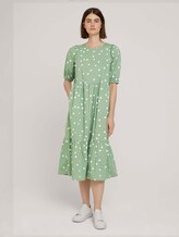dotted midi dress - Women - green dot print dotted midi dress - Women - green dot print - 1 - TOM TAILOR Denim