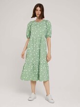 dotted midi dress - Women - green dot print dotted midi dress - Women - green dot print - 3 - TOM TAILOR Denim