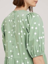 dotted midi dress - Women - green dot print dotted midi dress - Women - green dot print - 9 - TOM TAILOR Denim