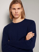 Langarmshirt in Melange-Optik - Männer - Sky Captain Blue Non-Solid Langarmshirt in Melange-Optik - Männer - Sky Captain Blue Non-Solid - 9 - TOM TAILOR Denim