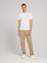 Basic T-Shirt mit Bio-Baumwolle - Männer - Off White Basic T-Shirt mit Bio-Baumwolle - Männer - Off White - 3 - TOM TAILOR