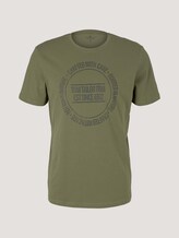 T-shirt met print - Mannen - Oak Leaf Green T-shirt met print - Mannen - Oak Leaf Green - 7 - TOM TAILOR