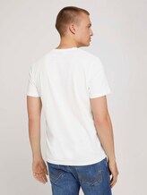 Print T-Shirt - Männer - Off White Print T-Shirt - Männer - Off White - 2 - TOM TAILOR