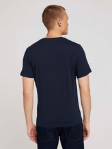 T-shirt met print - Mannen - Sky Captain Blue T-shirt met print - Mannen - Sky Captain Blue - 2 - TOM TAILOR
