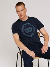 T-shirt met print - Mannen - Sky Captain Blue T-shirt met print - Mannen - Sky Captain Blue - 5 - TOM TAILOR