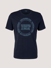 T-shirt met print - Mannen - Sky Captain Blue T-shirt met print - Mannen - Sky Captain Blue - 7 - TOM TAILOR