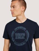 T-shirt met print - Mannen - Sky Captain Blue T-shirt met print - Mannen - Sky Captain Blue - 9 - TOM TAILOR
