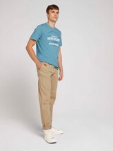 Print T-Shirt mit Bio-Baumwolle - Männer - smokey aqua Print T-Shirt mit Bio-Baumwolle - Männer - smokey aqua - 3 - TOM TAILOR