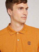 Poloshirt met kraagdetail - Mannen - yellow white base melange Poloshirt met kraagdetail - Mannen - yellow white base melange - 9 - TOM TAILOR