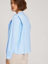 blouse met ruches - Vrouwen - bel air blue blouse met ruches - Vrouwen - bel air blue - 9 - TOM TAILOR Denim