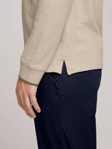 Polo Langarmshirt - Männer - cosy soft beige melange Polo Langarmshirt - Männer - cosy soft beige melange - 9 - TOM TAILOR