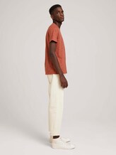 Fein gestreiftes T-Shirt - Männer - chili red inject stripe Fein gestreiftes T-Shirt - Männer - chili red inject stripe - 3 - TOM TAILOR
