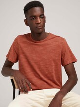Fein gestreiftes T-Shirt - Männer - chili red inject stripe Fein gestreiftes T-Shirt - Männer - chili red inject stripe - 5 - TOM TAILOR