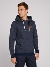gestreifter Hoodie - Männer - navy offwhite inject stripe gestreifter Hoodie - Männer - navy offwhite inject stripe - 1 - TOM TAILOR