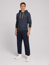 gestreifter Hoodie - Männer - navy offwhite inject stripe gestreifter Hoodie - Männer - navy offwhite inject stripe - 3 - TOM TAILOR