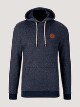 gestreifter Hoodie - Männer - navy offwhite inject stripe gestreifter Hoodie - Männer - navy offwhite inject stripe - 7 - TOM TAILOR